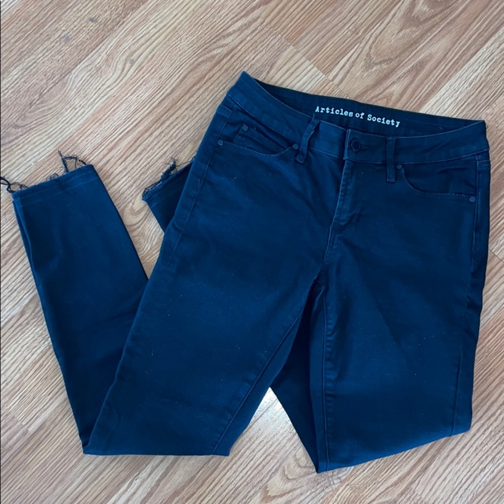 Articles of Society Carly Crop Skinny Jeans